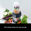 Ninja BL450C, Nutri Pro Personal Blender For Juices, Shakes & Smoothies, 18 and 24 Oz cups, Black/Silver, 900W (Canadian Version) 🍁 All In One Marketplace Canada