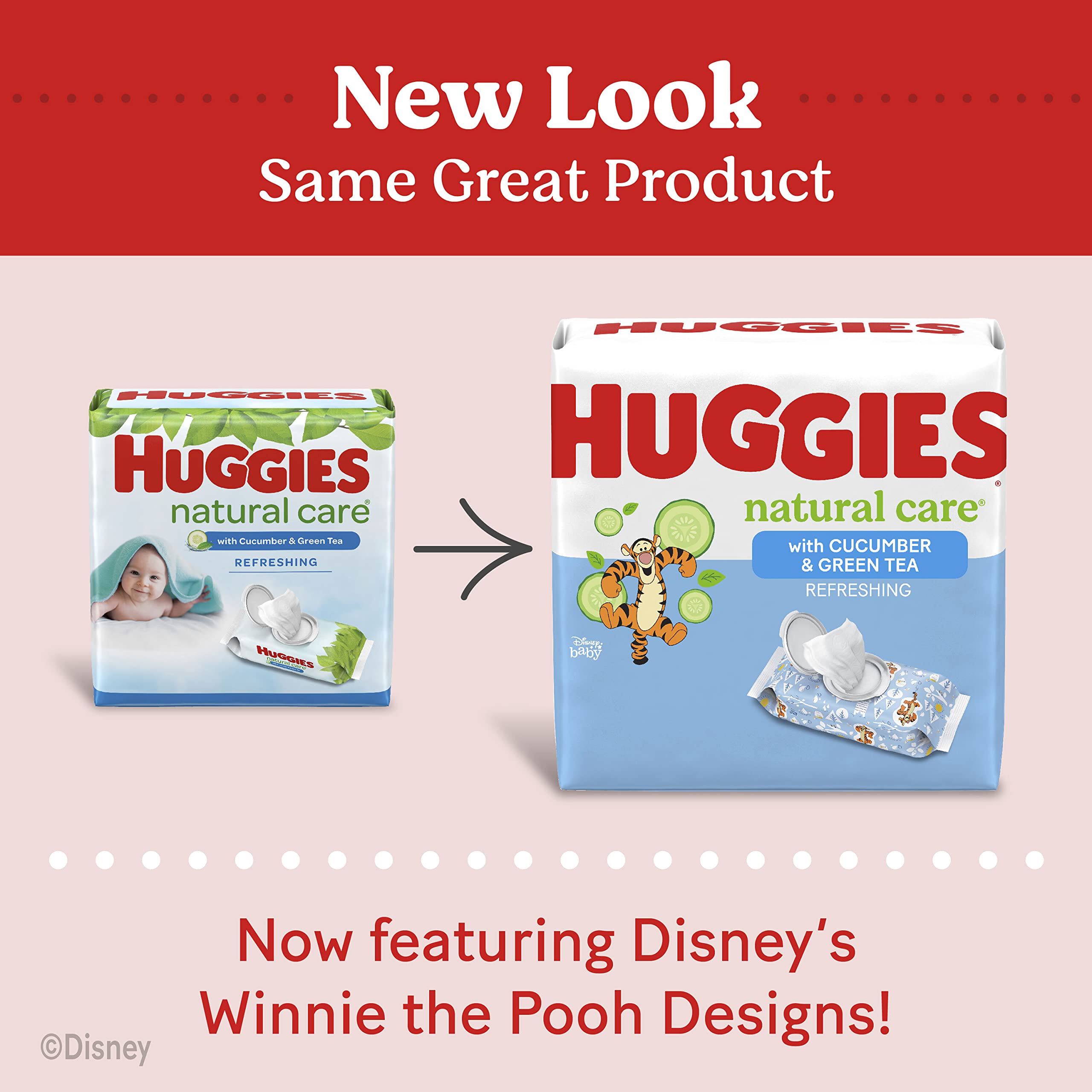 Baby Wipes, Huggies Natural Care Refreshing, SCENTED, Hypoallergenic, 6 Refill Packs, 1008 Count 🍁 All In One Marketplace Canada