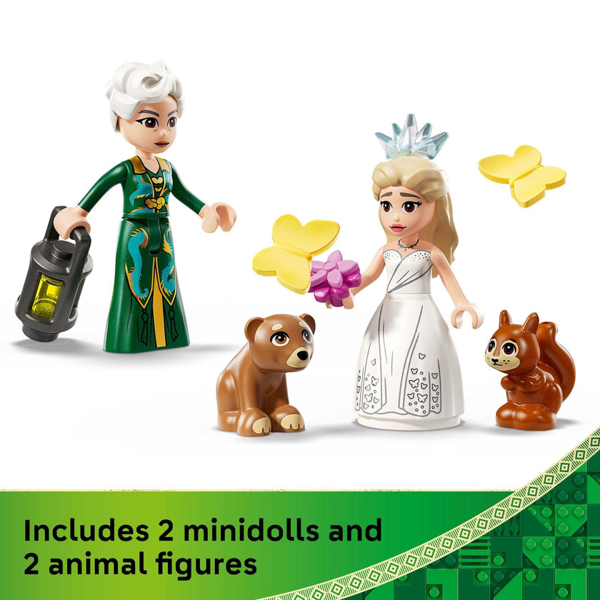 LEGO Wicked Glinda's Wedding Day Building Toy - Pretend Playset with 2 Minidolls, 2 Animal Toy Figures, & 2 Poseable Butterflies - Building Blocks for Kids, Ages 8+ - Gift for Girls & Boys - 75688 🍁 All In One Marketplace Canada