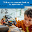 LEGO City Off-Road 4x4 Mountain Truck Toy - Building Toy Set for Kids, Boys and Girls, Ages 6+ - Fun Gift Idea for Ramadan - with Adventurer Minifigure and Accessories - 60447 🍁 All In One Marketplace Canada