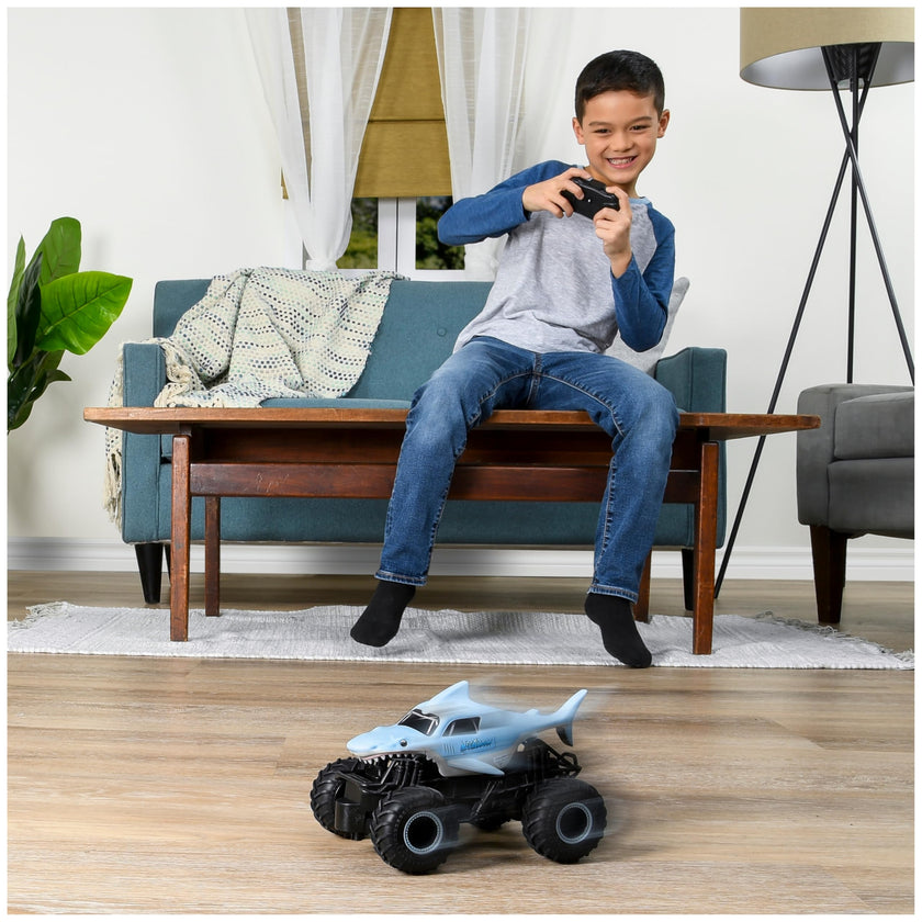 Monster Jam, Official Megalodon Remote Control Monster Truck, 1:24 Scale, 2.4 GHz, for Ages 4 and Up 🍁 All In One Marketplace Canada