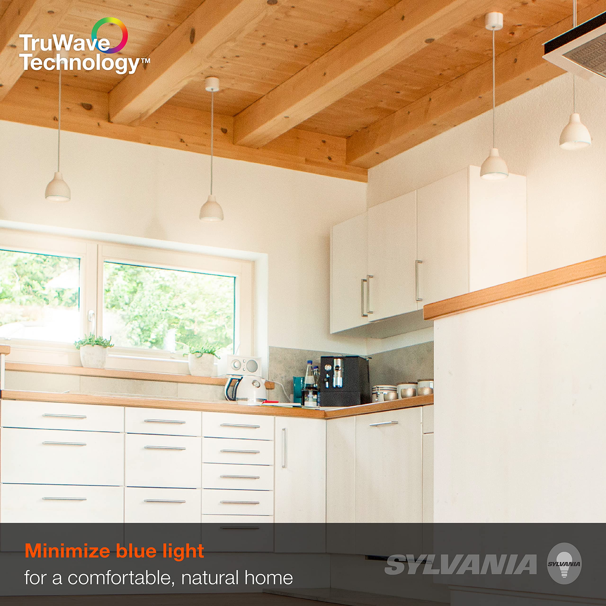 Sylvania LED TruWave Natural Series Light Bulb, 60W Equivalent, Efficient 8W A19, Medium Base, Dimmable, 800 Lumens, 2700K, Soft White, Clear - 6 Count (Pack of 1) (40806) 🍁 All In One Marketplace Canada