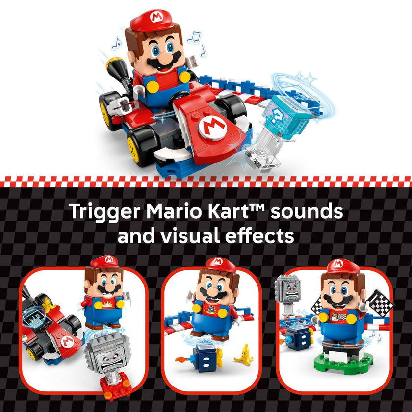 LEGO Super Mario: Mario Kart – Interactive LEGO Mario & Standard Kart Building Toy - Pretend Play Racing Playset for Boys & Girls, Ages 7+ - Kids Birthday Gift Idea - 72043 🍁 All In One Marketplace Canada
