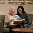 Ultra-Clear Magnifying Glass with Light, Lightweight Handheld Reading Magnifier with 12 LED, Optical Glass Lens for Seniors, Macular Degeneration, Close Work, Coins & Pill Bottle 🍁 All In One Marketplace Canada