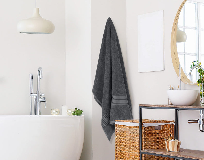 Utopia Towels - Premium Jumbo Bath Sheet 2 Pack - 100% Cotton Highly Absorbent and Quick Dry Extra Large Bath Towel - Super Soft Hotel Quality Towel (35 x 70 inches, Grey) 🍁 All In One Marketplace Canada