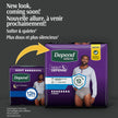 Depend Night Defense Adult Incontinence Underwear for Men, Disposable, Overnight, Large, Grey, 56 Count 🍁 All In One Marketplace Canada