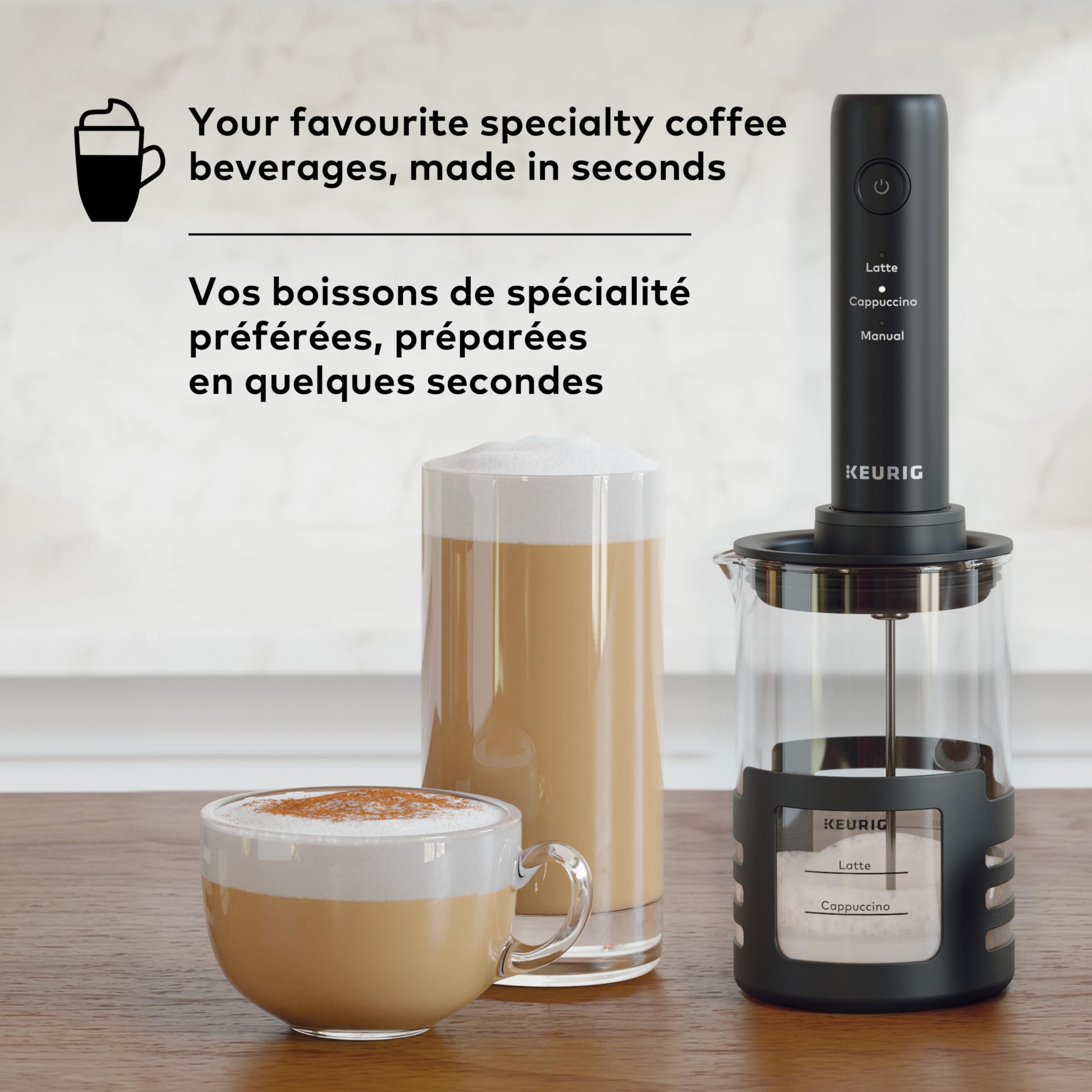 Keurig SimpleCafé Milk Frother for Lattes and Cappuccinos 🍁 All In One Marketplace Canada