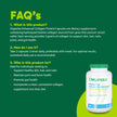 Organika Enhanced Collagen Protein Capsules - For Healthy Hair, Skin, Nails, Joints - Hydrolyzed For Better Absorption – Grass-Fed, Non-GMO - 240 Capsules 🍁 All In One Marketplace Canada