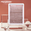 Brown Lash Clusters Natural Lash Extensions Wispy Eyelash Clusters 154 Pcs C Curl Lashes Clusters for Everyday Wear Beginner Friendly Dark Brown Cluster Eyelash Extensions by Mavphnnee 🍁 All In One Marketplace Canada