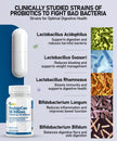 Allbe Probiotics for Men & Womens - 50 Billion CFU with 11 Strains, Lactobacillus, Acidophilus and L. Gasseri - Support Gut Health, Digestion, Weight Management and Bloating Relief - 60 Vegan Capsules, 1 Per Day 🍁 All In One Marketplace Canada