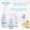Live Clean Baby Skincare Essentials Gift Set, Soothing Oatmeal Relief, 4 Piece 🍁 All In One Marketplace Canada