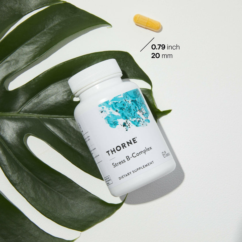 Thorne Stress B-Complex - Vitamin B Complex for Stress Support - 60 Capsules - 60 Servings 🍁 All In One Marketplace Canada
