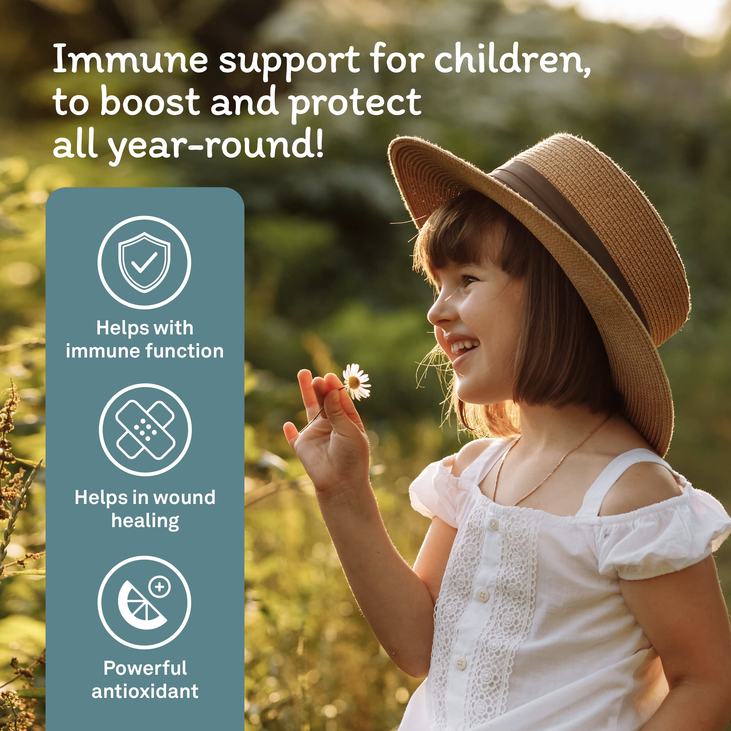 Organika Canadian-Made Kids Liquid Zinc with Vitamin C- Sweet Orange Flavour- Immune Function Support 100ml 🍁 All In One Marketplace Canada