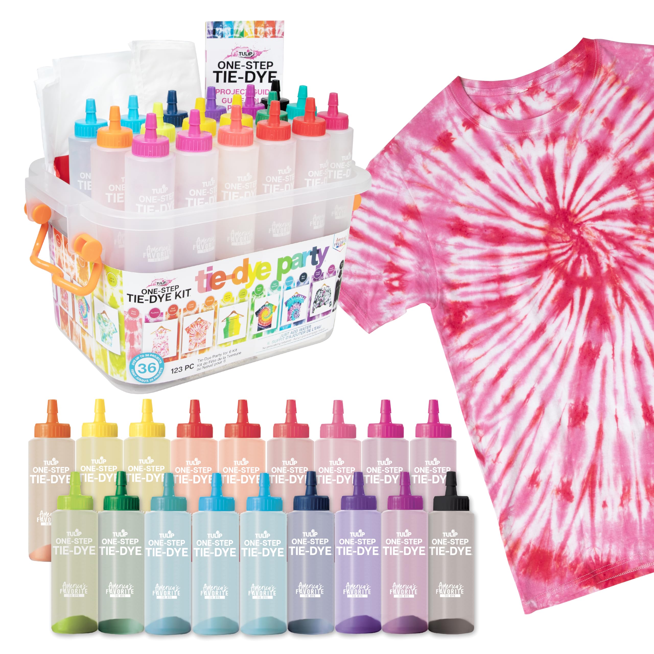TULIP 34723 One-Step Tie Dye Party Kit 🍁 All In One Marketplace Canada