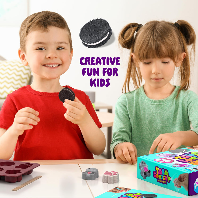 Taba Squishy Making Kit for Kids - Gifts for Girls - Kids Crafts - 6 7 8 9 10 11 12 Year Old Girl Birthday Gift - Squishies Craft Kits - Arts and Crafts for Kid for 8-12 - Toys for Girls Ages 5-7 🍁 All In One Marketplace Canada