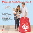 J. L. Childress Gate Check Air Travel Bag for Standard and Double Strollers, Red 🍁 All In One Marketplace Canada