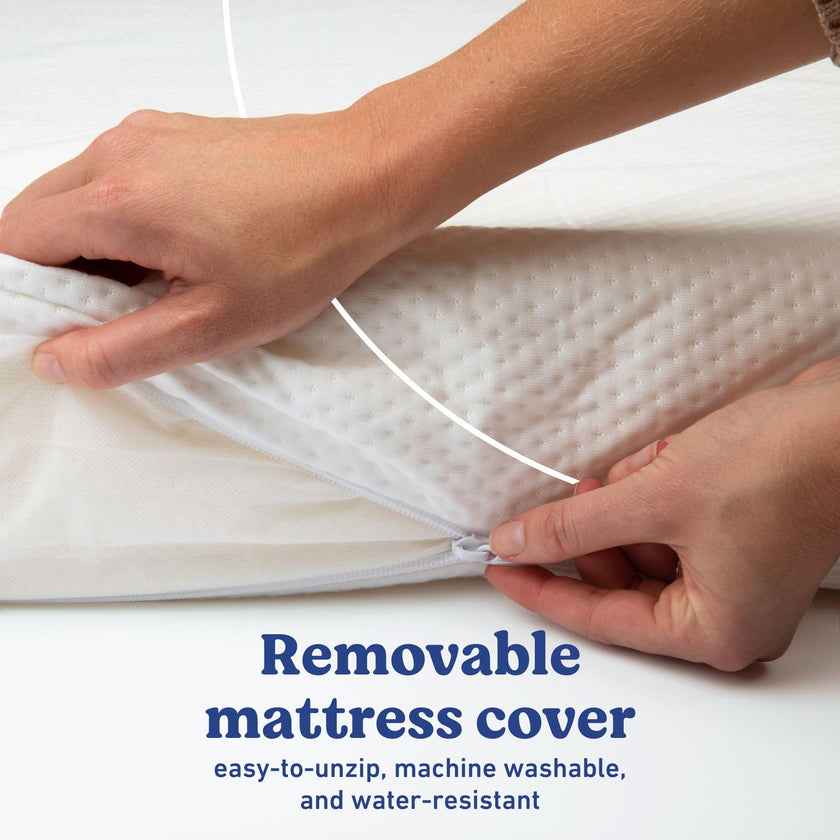 Graco Premium Crib & Toddler Mattress – GREENGUARD Gold Certified, Machine-Washable OEKO-TEX STANDARD 100 Certified Cover with Waterproof Surface, Fits Any Standard Full Size Baby Crib & Toddler Bed 🍁 All In One Marketplace Canada