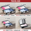 Vacuum Seal Bags for Clothing Travel and Home Storage, Travel Vacuum Bags with Electric Pump, Space Saver Compression Packing Cubes for Luggage Suitcase Bedding Blankets Clothes, 12 Combo 🍁 All In One Marketplace Canada