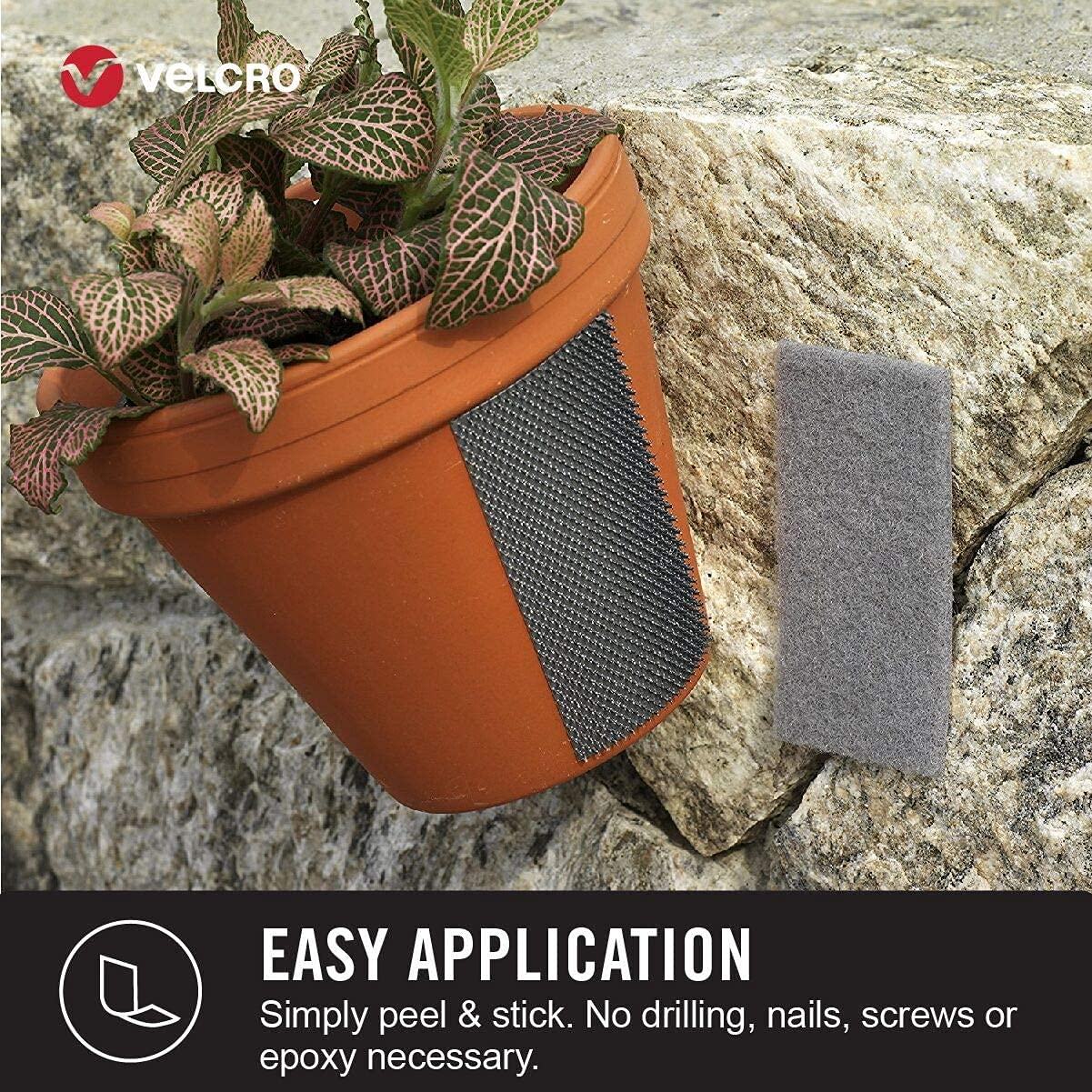 VELCRO Brand Extreme Outdoor Mounting Tape | 20Ft x 1 In, Holds 15 lbs | Strong Heavy Duty Stick on Adhesive | Mount on Brick, Concrete for Hanging, 30702 🍁 All In One Marketplace Canada
