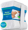 Sports Medica Doctor Developed Ergonomic Knee Pillow for Side Sleepers - eHandbook Included - Memory Foam Spine Alignment Leg Pillow for Sleeping on Side - Hip & Leg Elevation Pillow 🍁 All In One Marketplace Canada