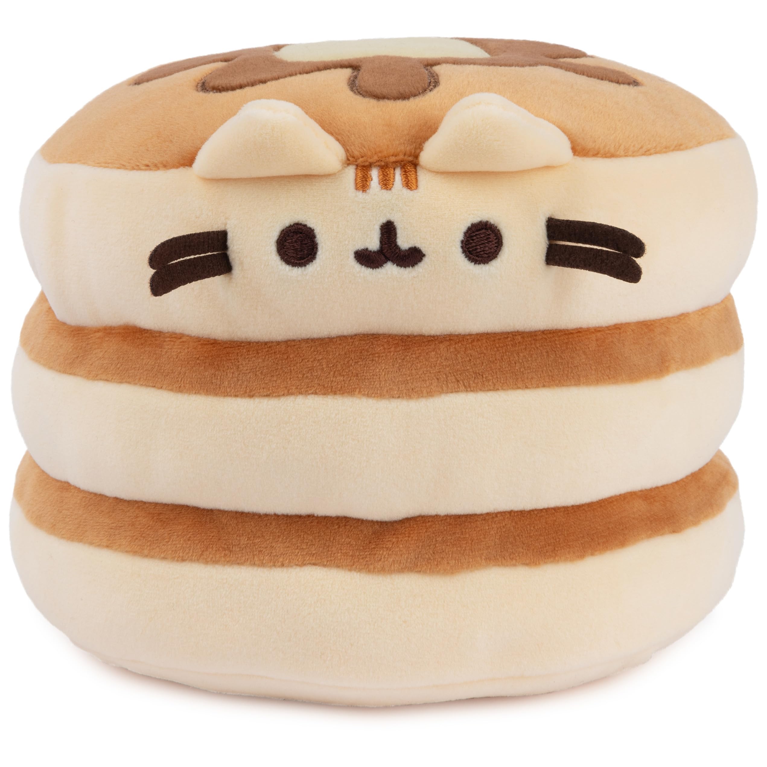 GUND Pusheen The Cat Pancake Squisheen Plush, Squishy Toy Stuffed Animal for Ages 8 and Up, Brown, 6” 🍁 All In One Marketplace Canada
