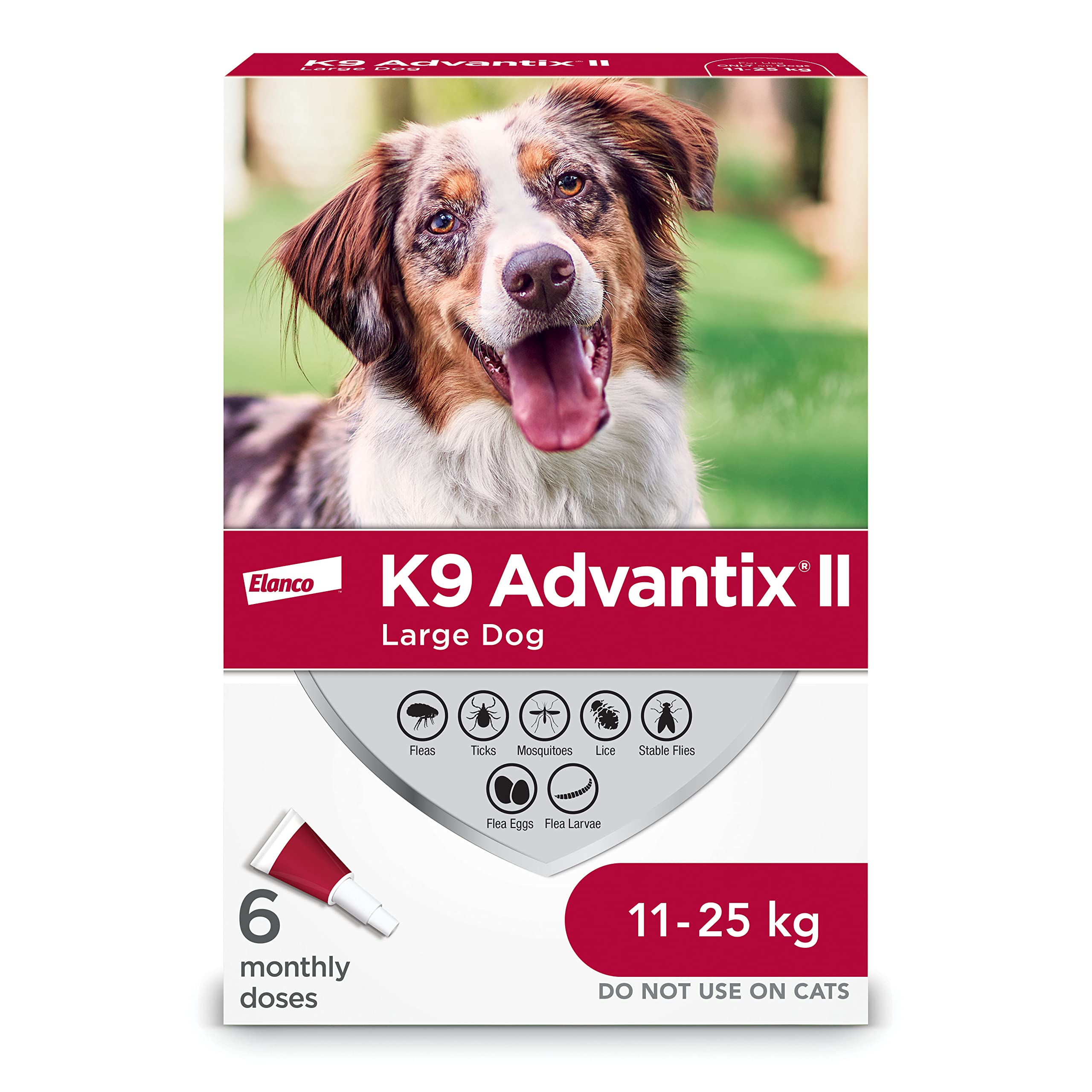 K9 Advantix II - Flea/Tick Prevention - Vet Recommended - Large Dog - 6-Pk 🍁 All In One Marketplace Canada
