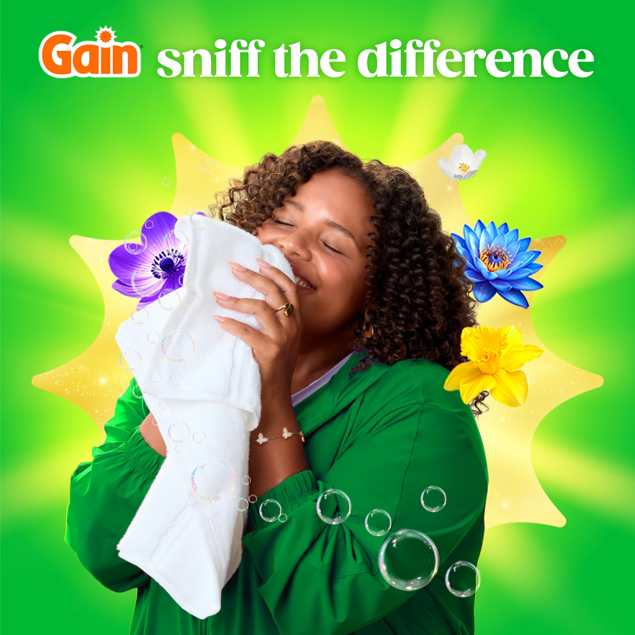 Gain Flings Laundry Detergent Pacs, 76 Count, Original Scent, with Odor Defense, concentrated laundry soap pacs 🍁 All In One Marketplace Canada