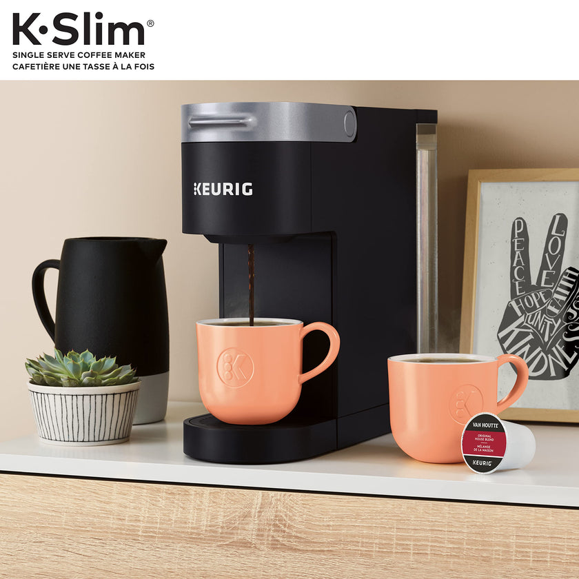 Keurig K-Slim Single Serve K-Cup Pod Coffee Maker, Featuring Simple Push Button Controls And MultiStream Technology, Black 🍁 All In One Marketplace Canada