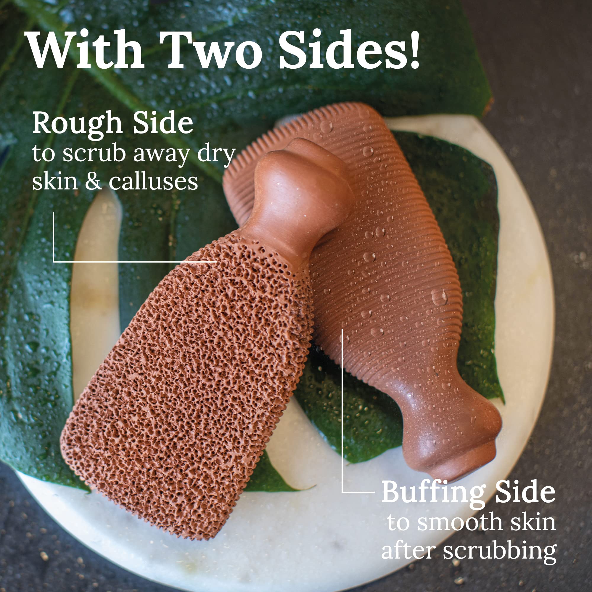 Pumice Stone for Feet Lasts 5+ Years Foot Exfoliator Scrubber Callus Remover 🍁 All In One Marketplace Canada