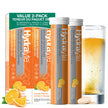 HydraLyte Electrolyte Tablets - Orange Flavoured Electrolytes, Low Sugar Electrolytes Formulated to Accelerate Hydration, Post Workout, Travel Essential - Safe Hydration for All Ages (40 Count) 🍁 All In One Marketplace Canada