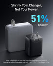 Anker Prime 67W USB C Charger, Anker GaN 3-Port Compact Fast PPS Wall Charger, for MacBook Pro/Air, Pixelbook, iPad Pro, iPhone 17/16/15/Pro, Galaxy S25/S24, Note20, Pixel, Apple Watch 🍁 All In One Marketplace Canada