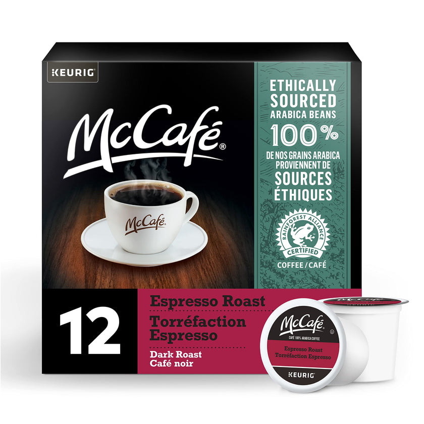 McCafé Espresso Roast K-Cup Coffee Pods, 72 Count, For Keurig Coffee Makers 🍁 All In One Marketplace Canada