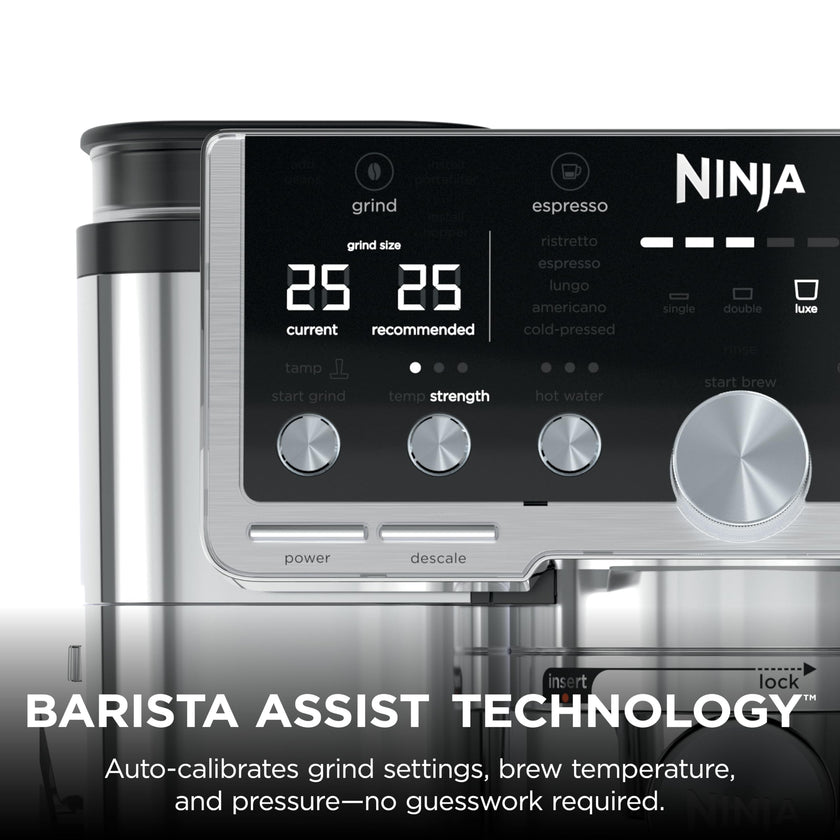 Ninja Luxe Café Pro Series, Espresso, Cold Brew, Hot Water, ES701C 🍁 All In One Marketplace Canada