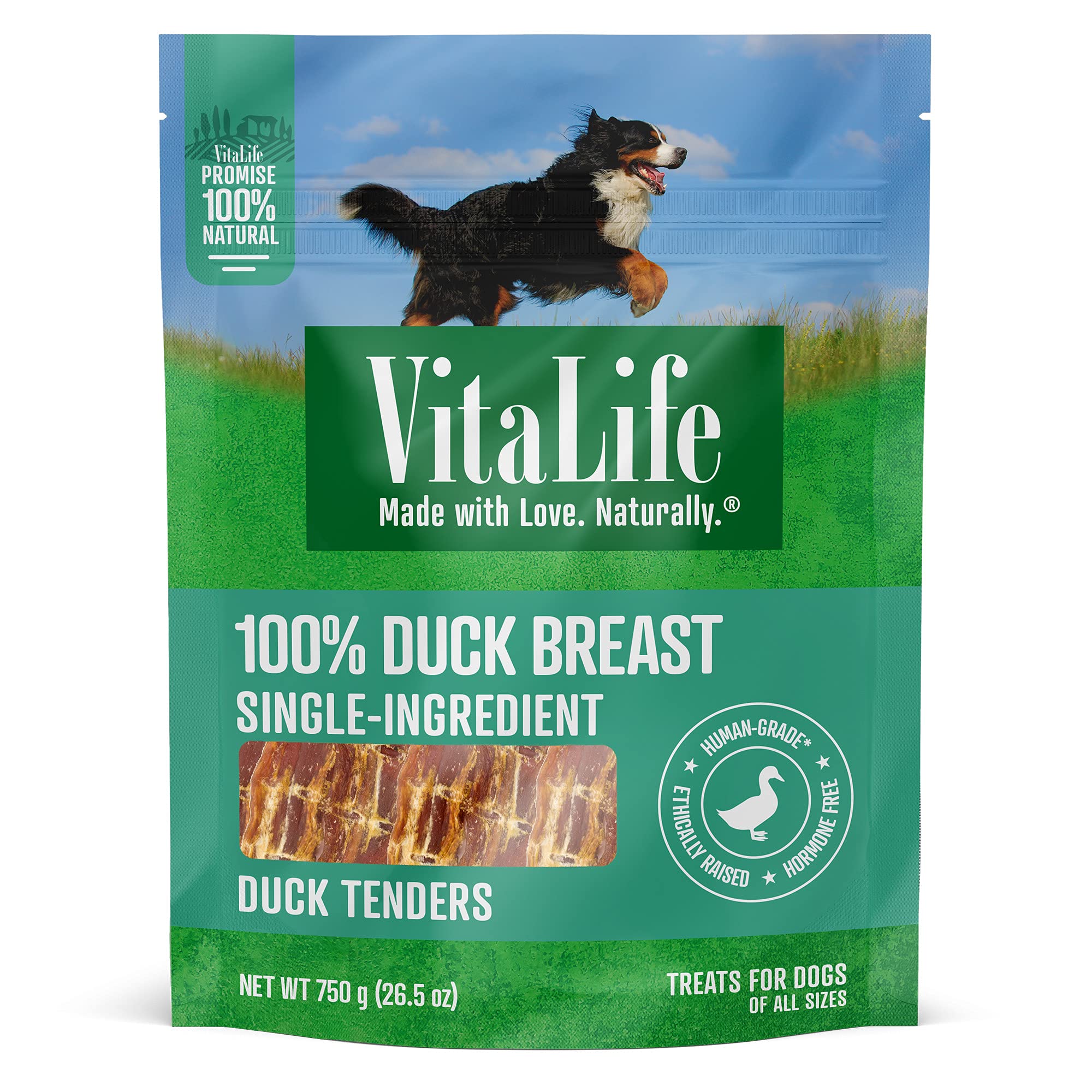 VitaLife 750 g Duck Tenders, All Natural Dog Treats 🍁 All In One Marketplace Canada