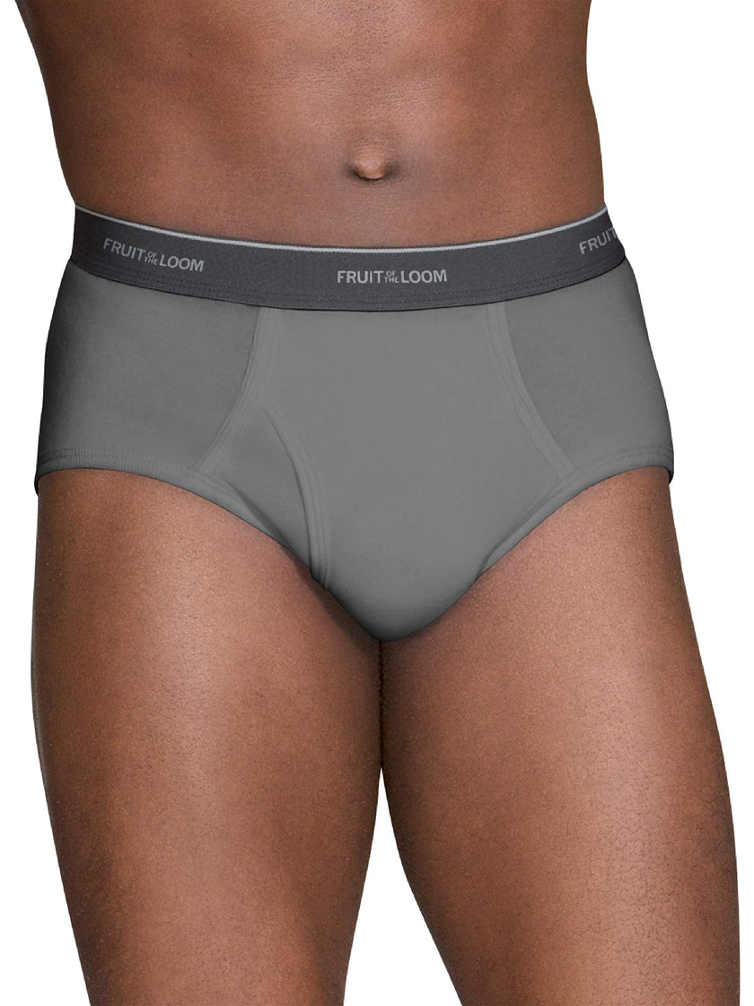 Fruit of the Loom mens Cotton (Regular & Big Men) Briefs, Regular - 6 Pack Assorted, X-Large US 🍁 All In One Marketplace Canada