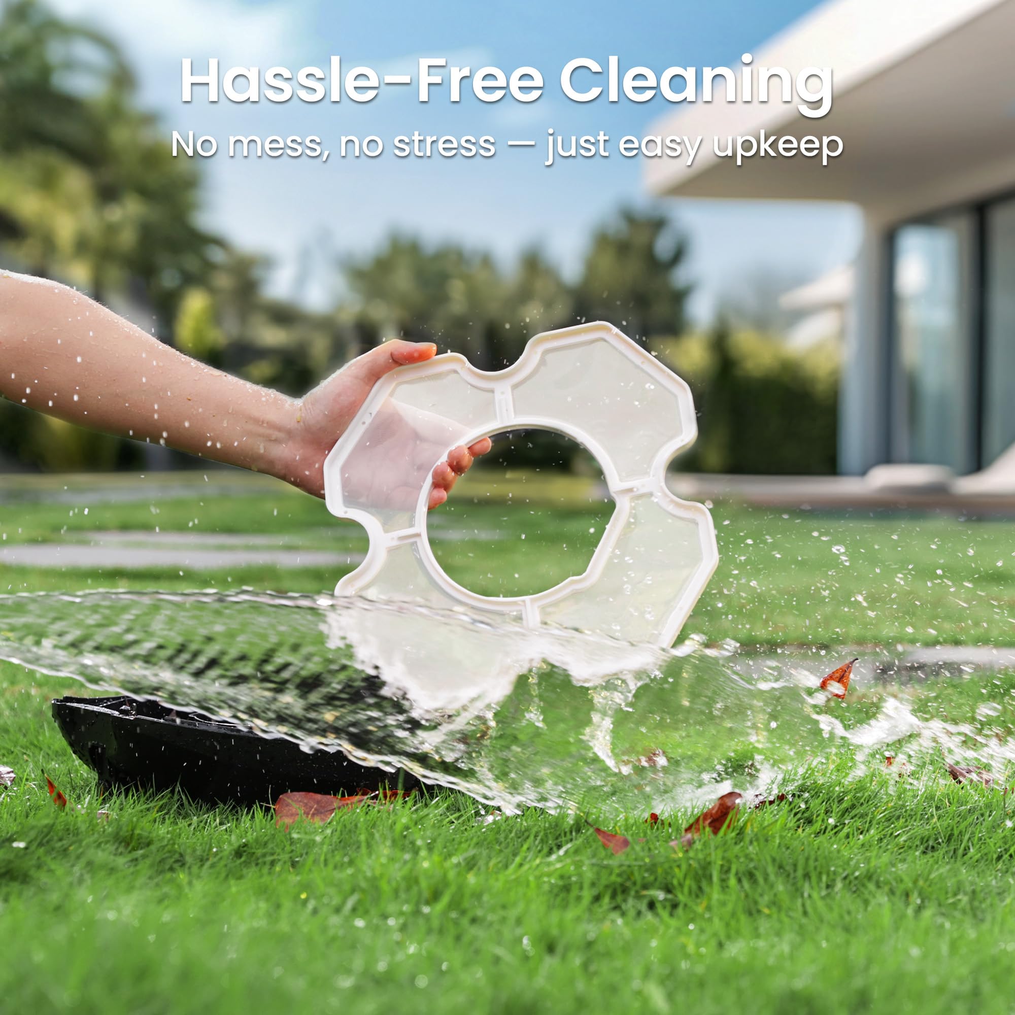 AIPER Seagull SE Cordless Robotic Pool Cleaner, Pool Vacuum Lasts 90 Mins, LED Indicator, Self-Parking, for Flat Above-Ground Pools up to 33 Feet - Gray 🍁 All In One Marketplace Canada