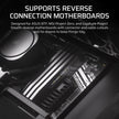CORSAIR Frame 4000D RS ARGB Modular Mid-Tower ATX PC Case – High Airflow, 3X Pre-Installed RS ARGB Fans, InfiniRail™ Fan Mounting System, ASUS BTF, MSI Project Zero, Gigabyte Project Stealth – Black 🍁 All In One Marketplace Canada