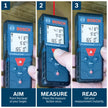 Bosch Blaze Pro Glm165-40 165Ft Laser Distance Measure with Color Backlit Display 🍁 All In One Marketplace Canada