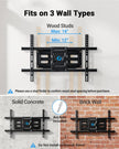 Pipishell Full Motion TV Wall Mount for 37-84