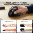 Acer Wireless Ergonomic Mouse, Rechargeable Vertical Mouse, 3 Adjustable DPI 1600/1200/1000, Ergo Mice, 2.4GHz Computer Mouse with 6 Buttons, 2.4GHz USB Receiver for Laptop, PC, Desktop 🍁 All In One Marketplace Canada