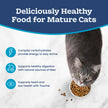 Blue Buffalo Tastefuls Chicken & Brown Rice Recipe Mature Dry Cat Food for Adult Cats 7+, Real Chicken First, Deliciously Healthy Natural Senior Cat Food with Fish Oil & Natural Ingredients, 3.1kg 🍁 All In One Marketplace Canada
