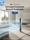 DREO Pilot Max 120° Oscillating Tower Fan, 42 Inch Bladeless Fan for Bedroom, 25dB Quiet DC Motor, Standing Fan with Remote, 12 Hyper Wind Speeds, 4 Modes, 12H Timer Floor Fans for Home Living Room 🍁 All In One Marketplace Canada