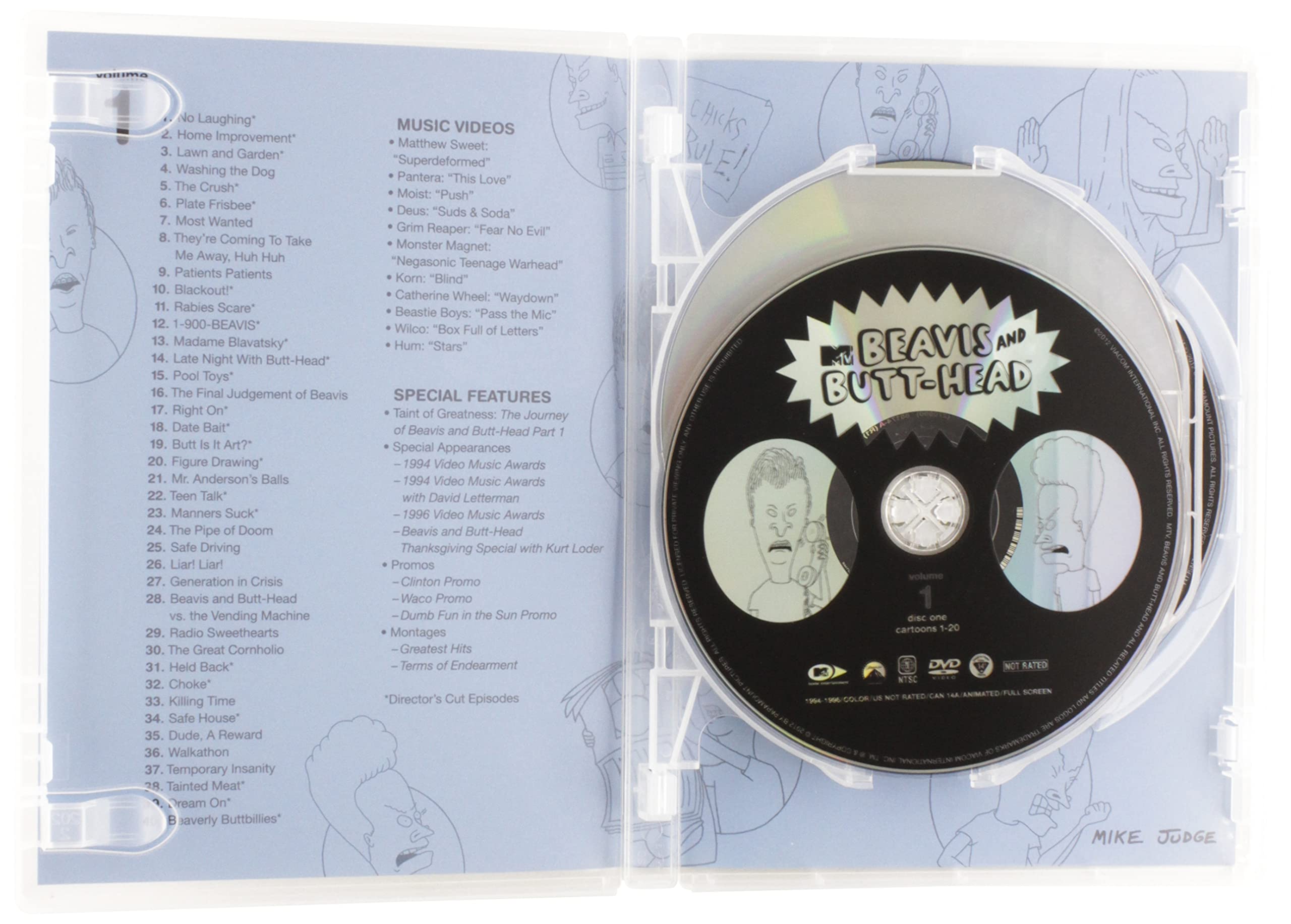 Beavis & Butt-Head: The Mike Judge Collection Volume 1 - DVD