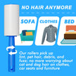 Lint Rollers for Pet Hair Extra Sticky, 800 Sheets (8 Rollers) Mega Value Set Lint Roller with 2 Upgraded Handles, Pet Hair Removal Tool for Clothes, Furniture, Carpet, Dog & Cat Hair Remover 🍁 All In One Marketplace Canada
