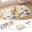 mloong Baby Play Mat, 71x59x0.4 Large Thick Playmat, Folding Portable Waterproof Reversible Double-Sided Crawling Mat, Baby Floor Mat for Infants and Toddlers, Easy to Clean (71x59x0.4in-Star) 🍁 All In One Marketplace Canada