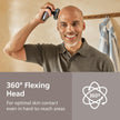 Philips Head Shaver Pro 7000 Series - Skull Shaver For Men and Women, 360° Flexing Head & ComfortCut Blades for Clean Shave, Gentle on Skin, Model HS7980/28 🍁 All In One Marketplace Canada