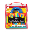 Melissa & Doug K’s Kids My First Activity Book, Soft Cloth Baby Book with Infant Toys—Puppets, Crinkles, Buttons, Buckles & Clock, Machine Washable Montessori Baby Toys for Kids 0–24 Months 🍁 All In One Marketplace Canada