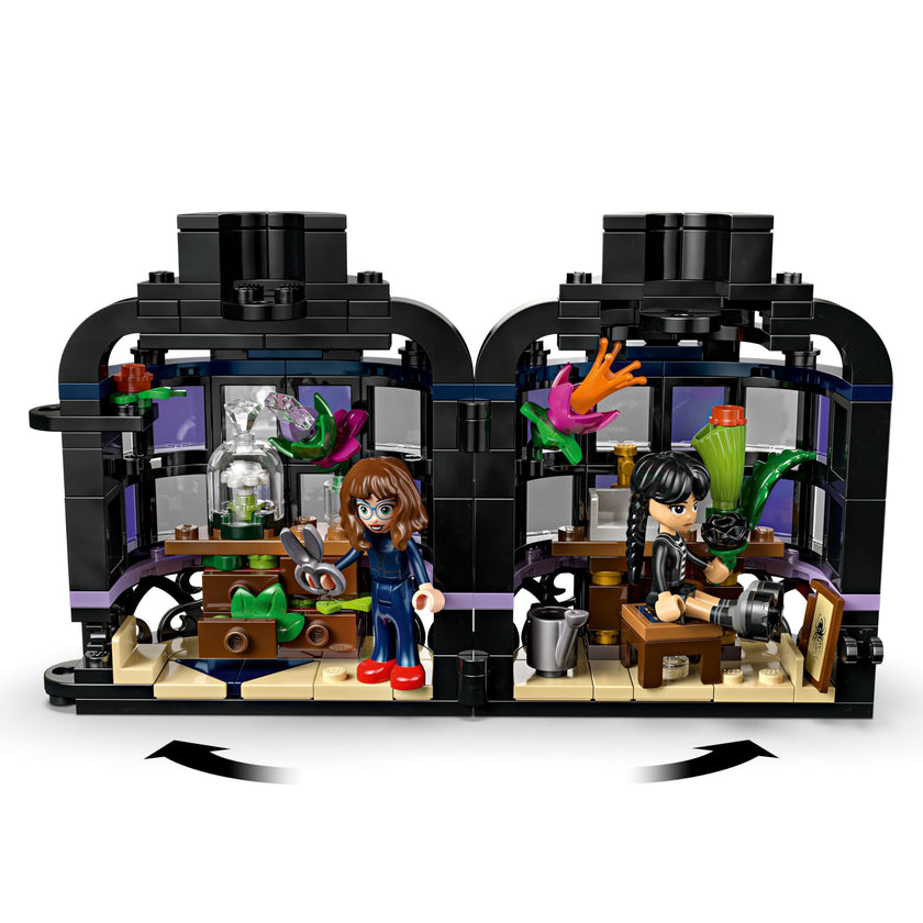 LEGO Wednesday Black Dahlia Flower Building Toy - Pretend Play Set for Girls & Boys, Ages 9+ - with Wednesday Addams & Professor Minidolls - Building Blocks for Kids - Gift Idea for Birthdays - 76784 🍁 All In One Marketplace Canada