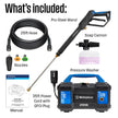 Westinghouse ePX3100v Electric Pressure Washer, 2100 Max PSI 1.76 Max GPM, Built-in Carry Handle, Detachable Foam Cannon, Pro-Style Steel Wand, 3-Nozzle Set, for Cars/Fences/Driveways/Home/Patios 🍁 All In One Marketplace Canada