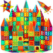 Magnetic Tiles, 110PCS Magnet Building Set, Magnetic Building Blocks,Construction STEM Toys for Kids, Gift for Boys Girls 🍁 All In One Marketplace Canada
